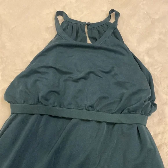 C&C California Teal A-Line Dress - Picture 4 of 5